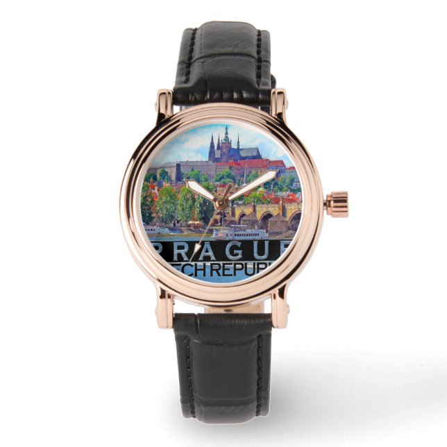 Prag Armbanduhr (Vorderseite)