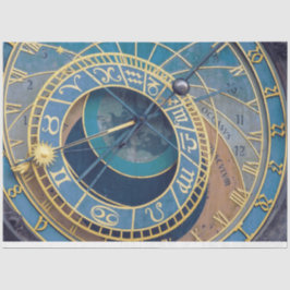 Prag Astrologisches Zungenblatt Seidenpapier