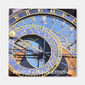 Prag, Astronomische Uhr (Kühlschrankmagnet) Magnet (Vorne)