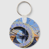 Prag - Astronomische Uhr, Tschechien Orloj / Praha Schlüsselanhänger (Rückseite)