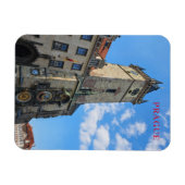 Prag Astronomischer Uhrenansicht-Magnet Magnet (Horizontal)