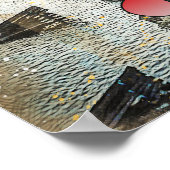 Prag Besuch Tschechien Poster (Ecke)