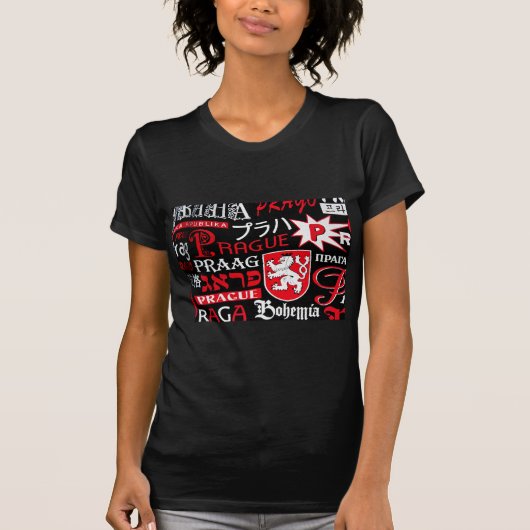 Prag Böhmen T-Shirt (Vorderseite)