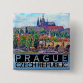 Prag Button (Vorderseite)