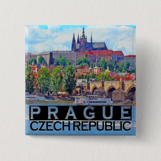 Prag Button (Vorderseite)