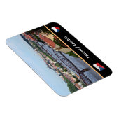 Prag, Castle & River Bridges / Tschechische Republ Magnet (Rechte Seite)