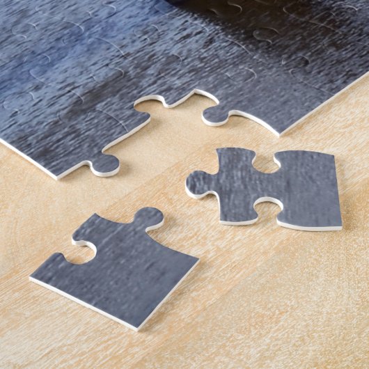 Prag, Castle & River Bridges / Tschechische Republ Puzzle (Seite)