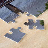 Prag, Castle & River Bridges / Tschechische Republ Puzzle (Seite)