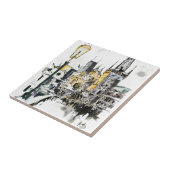 Prag- - Charles-Brücke Fliese (Seite)