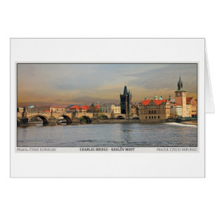 Prag- - Charles-Brücke Pano
