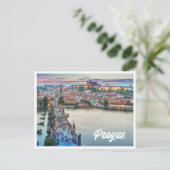 Prag Foto Postcard Postkarte (Stehend Vorderseite)