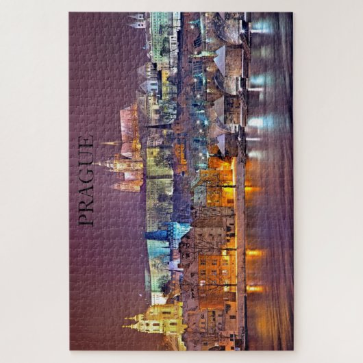 Prag Foto Puzzle (Vertikal)