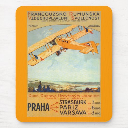 Prag ~ Franco Roumanie Mousepad (Vorne)