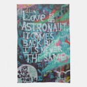 Prag-Graffiti Küchentuch (Vertikal)