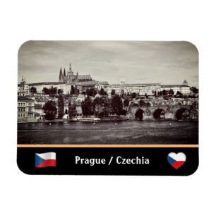 Prag, Hradcany & Charles Bridge / Tschechien Magnet