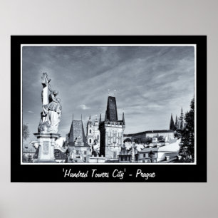 Prag - Hundert Türme Stadt (Poster) Poster