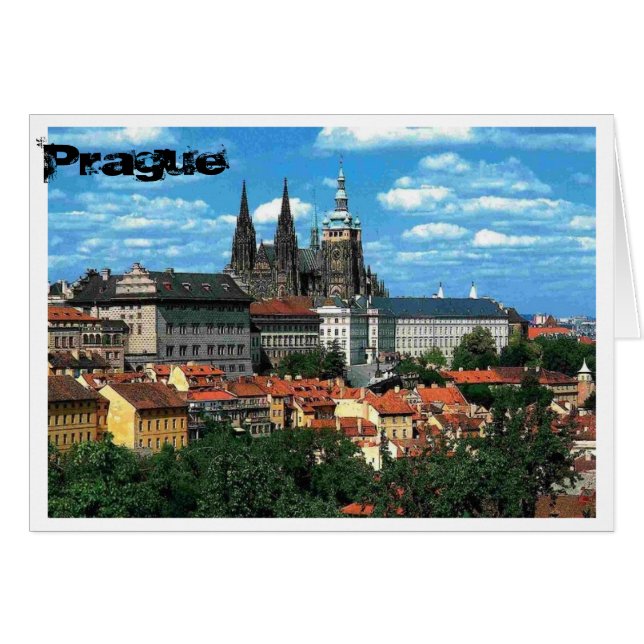 Prag im Blau (Vorderseite (Horizontal))