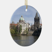 Prag im Früjahr Keramikornament (Rechts)