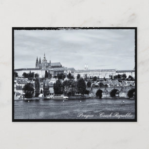 Prag, Karlsbrücke, Schloss Hradcany, Tschechien Postkarte