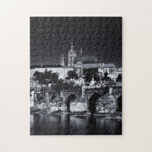Prag, Karlsbrücke und Schloss / Tschechien Puzzle
