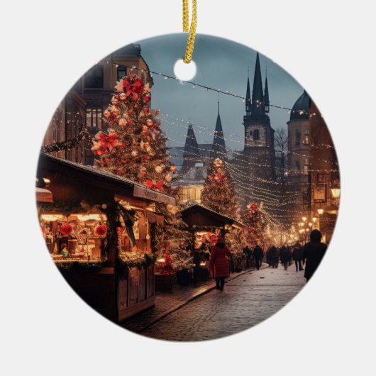 Prag Keramik Ornament (Vorne)