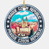 Prag Keramik Ornament (Hinten)