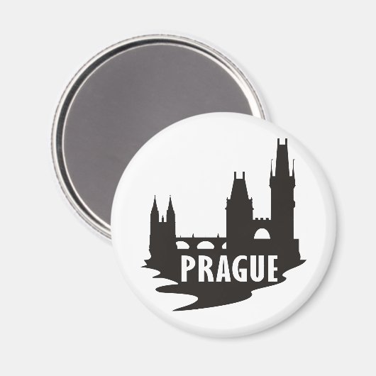 Prag Magnet (Vorderseite/Rückseite)