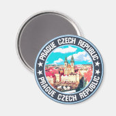 Prag Magnet (Vorderseite/Rückseite)