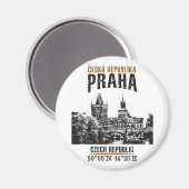 Prag Magnet (Vorderseite/Rückseite)