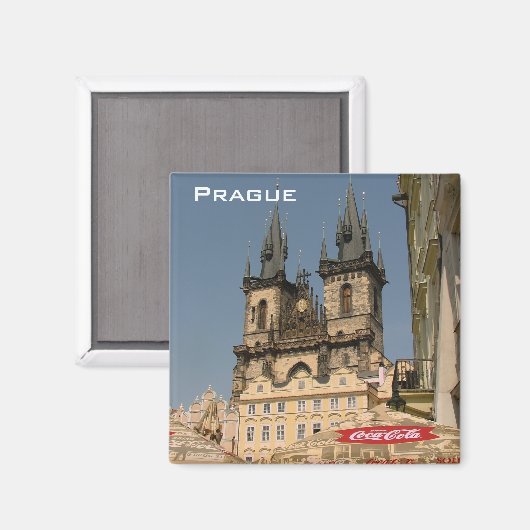 Prag Magnet (Vorderseite/Rückseite)