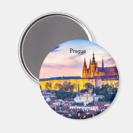 Prag Magnet (Vorderseite/Rückseite)