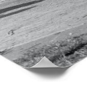 Prag - Mala Strana Ansicht mit selektiver Farbe Poster (Ecke)