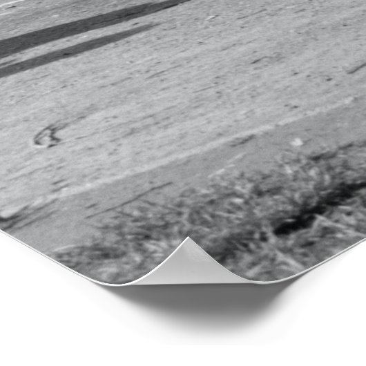 Prag - Mala Strana Ansicht mit selektiver Farbe Poster (Ecke)