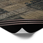 PRAG - Moldau Poster (Ecke)