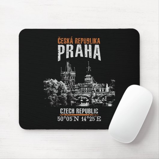 Prag Mousepad (Mit Mouse)