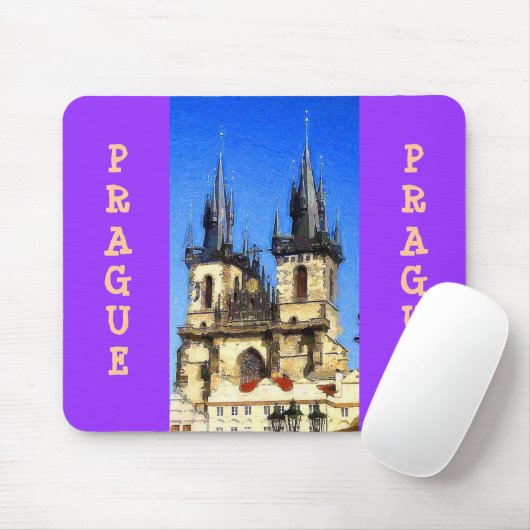 Prag Mousepad (Mit Mouse)
