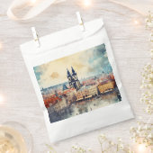 Prag Nacht in Tschechien Geschenktütchen (Ausgeschnitten)