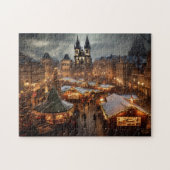 Prag Nacht in Tschechien Puzzle (Horizontal)