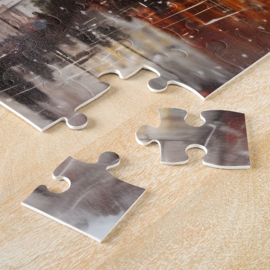 Prag Nacht in Tschechien Puzzle (Seite)