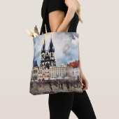 Prag Nacht in Tschechien Tasche (Von Nahem)