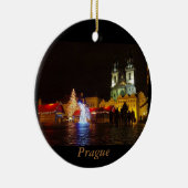 Prag-Nachts-Reise-Verzierung Keramik Ornament (Rechts)