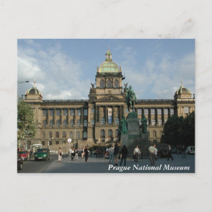 Prag Nationales Museum Postkarte