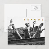 Prag - Nationaltheater Postkarte (Vorne/Hinten)