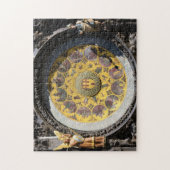 Prag & Orloj - astronomische Uhr /Tschechien Puzzle (Vertikal)