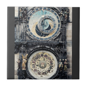 Prag Orloj Fliese
