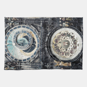 Prag Orloj Geschirrtuch