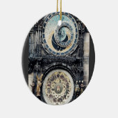 Prag Orloj Keramikornament (Rechts)