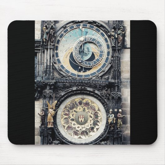 Prag Orloj Mousepad (Vorne)
