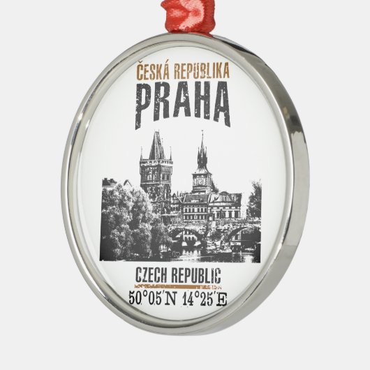 Prag Ornament Aus Metall (Links)