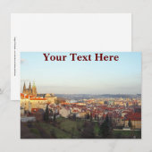 Prag Panoramakarte individuell anpassbar (Vorne/Hinten)